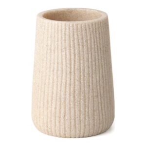 Vaso Portacepillo Beige Saigon - TATAY