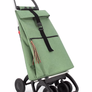 Carro de la compra Rolser Big Tweed plegado con 4 ruedas
